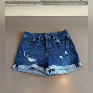 Universal Thread High Rise Midi Jean Shorts